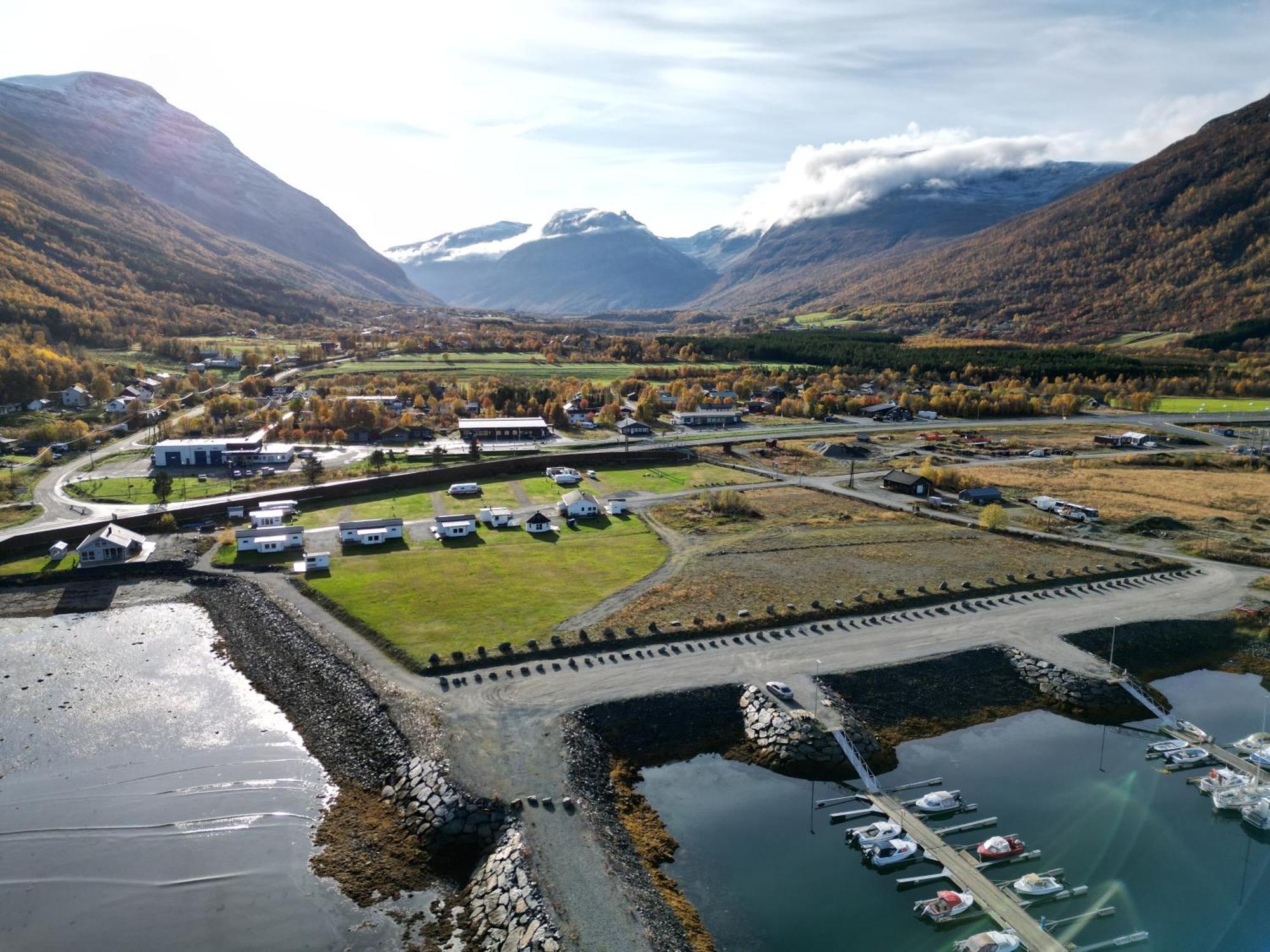 Løkvollstranda camping As Samuelsberg Esterno foto